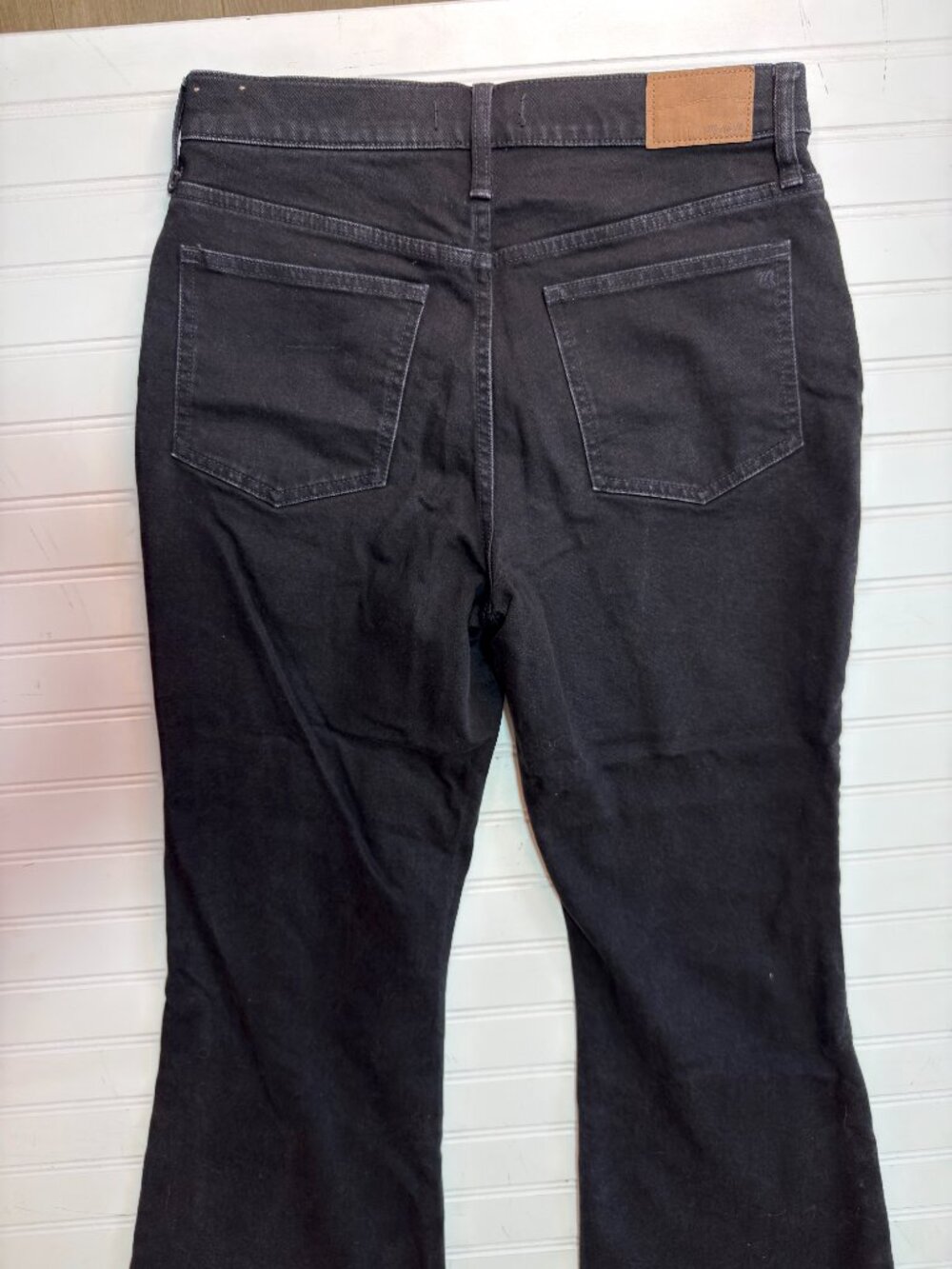 Madewell The Perfect Vintage Flare Jeans Black Wash Womens Size 29 High Rise - Picture 12 of 14